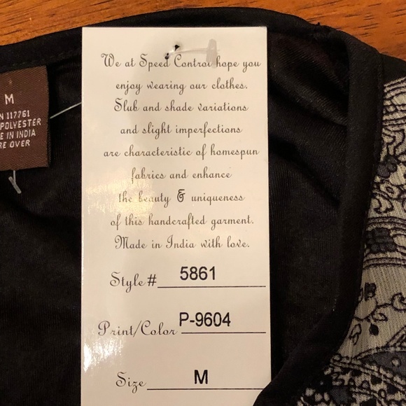 Speed Control New York Scarf Dress Elastic Waist - Picture 8 of 8